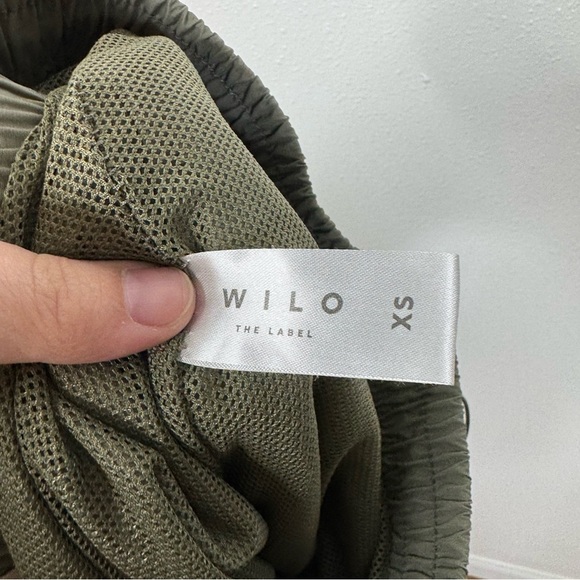 Wilo the Label Parachute Pants in Sage Green Size Xsmall - Picture 6 of 7